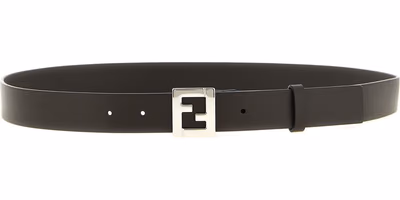 Brown Calfskin Regular Belt