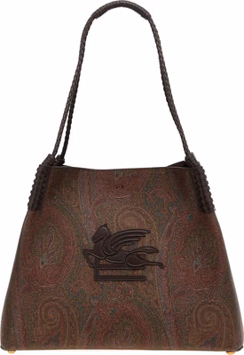 Brown Cotton Tote Bag