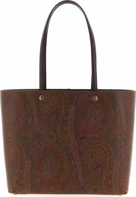 Brown Cotton Tote Bag
