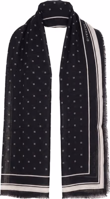 Bicolor Cashmere Scarf