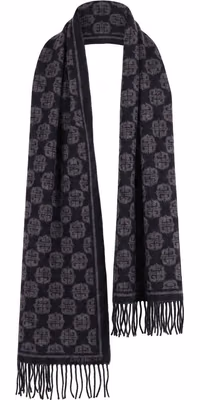 Black Wool Scarf