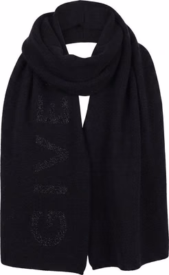 Black Wool Scarf