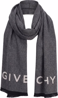 Bicolor Wool Scarf