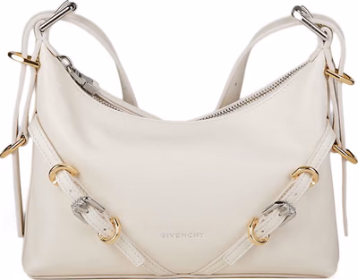 Beige Calfskin Handbag