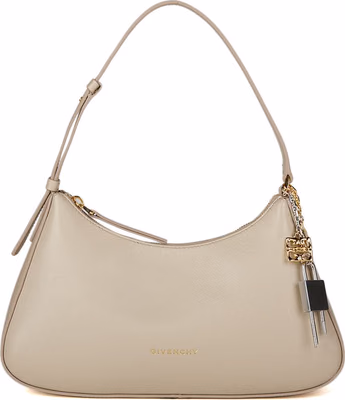 Beige Calfskin Handbag