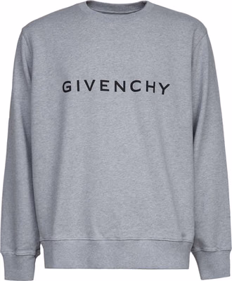 Gray Cotton Sweatshirt