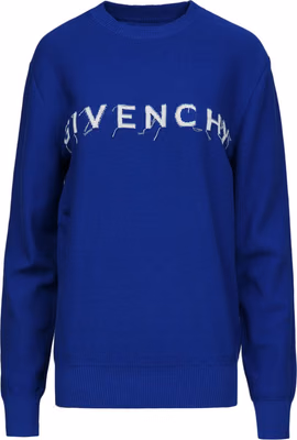 Blue Cotton Sweatshirt