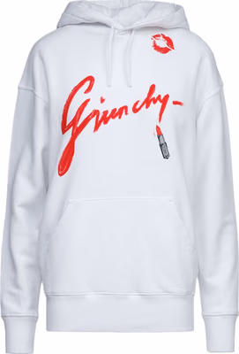 White Cotton Hoodie