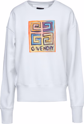 White Cotton Sweatshirt