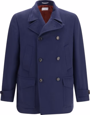 Blue Wool Oves Aries Coat
