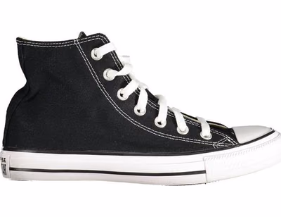 Black Textile Athletic Sneakers