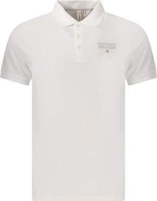 White Cotton Polo Shirt