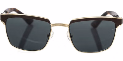 Brown Metallic Men's Sunglass