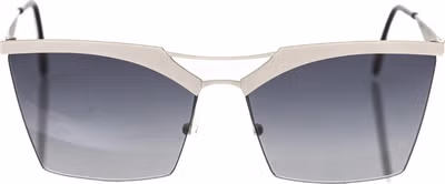 Silver Metallic Women's Sunglass
