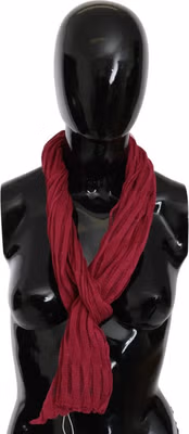 Bordeaux Neck Wrap Shawl Foulard Scarf