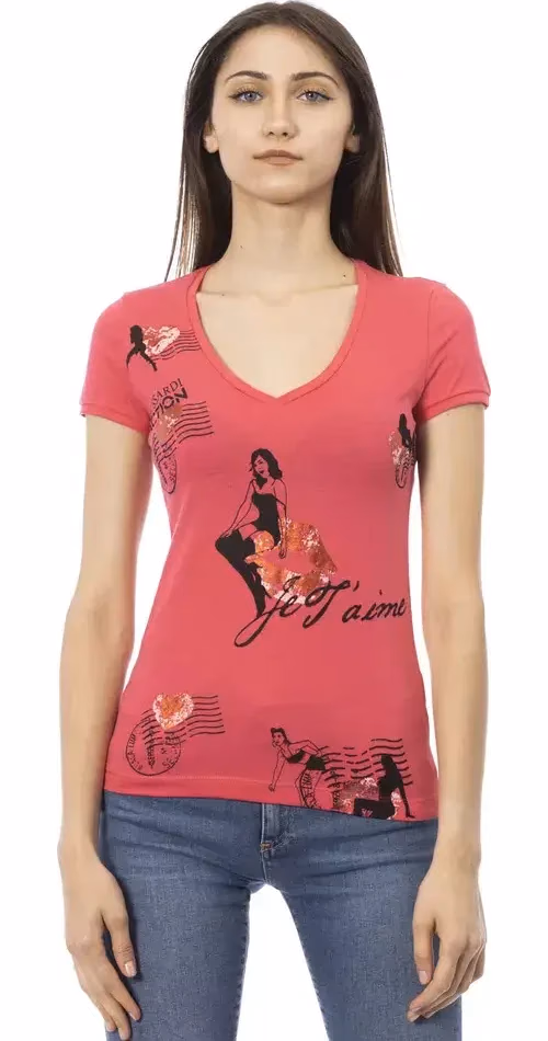 Trussardi Action Multicolor Cotton Women Top
