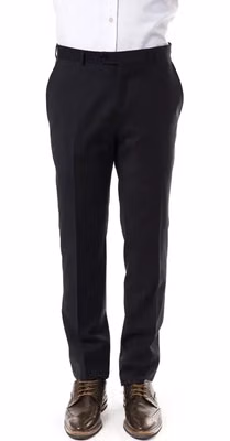Gray Wool Men Pants