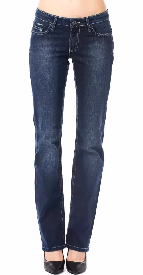 Ungaro Fever Blue Cotton Women Jeans