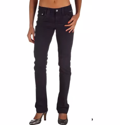 Blue Cotton Women's Regular Fit Jean