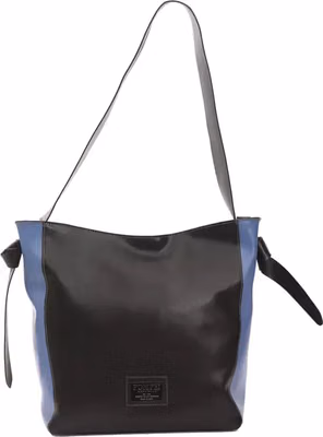Black Leather Women Shoulder Bag