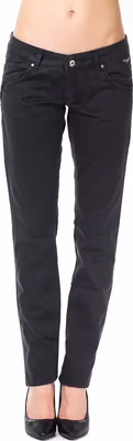 Blue Cotton Women's Regular Fit Pant