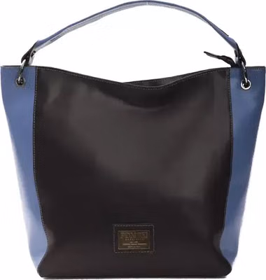 Black Leather Women Shoulder Bag