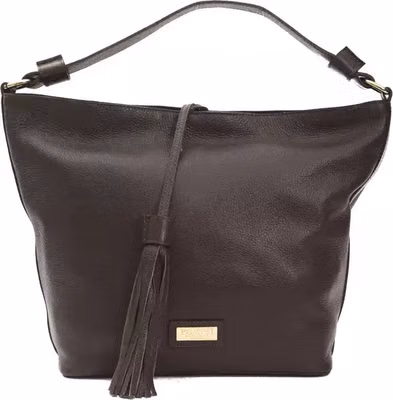 Brown Leather Women Shoulder Bag