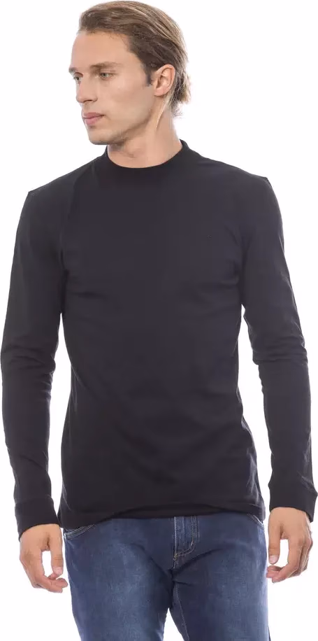 Verri Black Cotton Men's Sweater