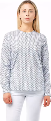 White Cotton Women Blouse