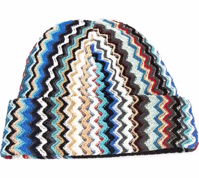Multicolor Wool Men Hat