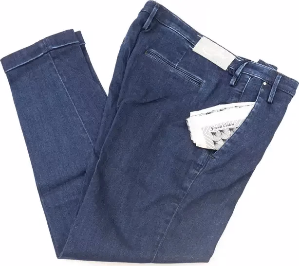 Jacob Cohen Blue Cotton Women Jeans