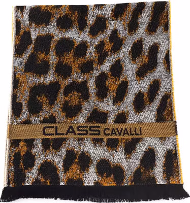 Brown Wool Men Scarf