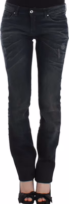Blue skinnny leg jeans