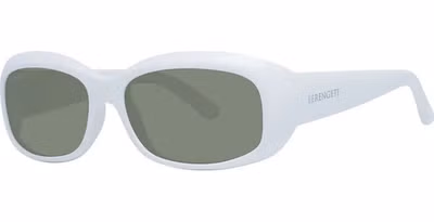 White Nylon Sunglasses