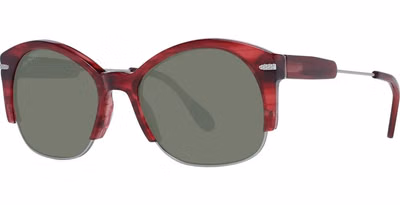 Multicolor Acetate & Metal Sunglasses
