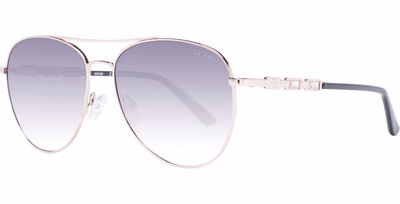 Rose Gold Metal Sunglasses