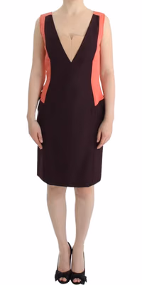 Multicolor Plando pencil dress