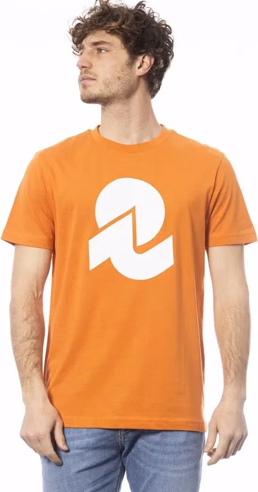 Invicta Orange Cotton Men T-Shirt