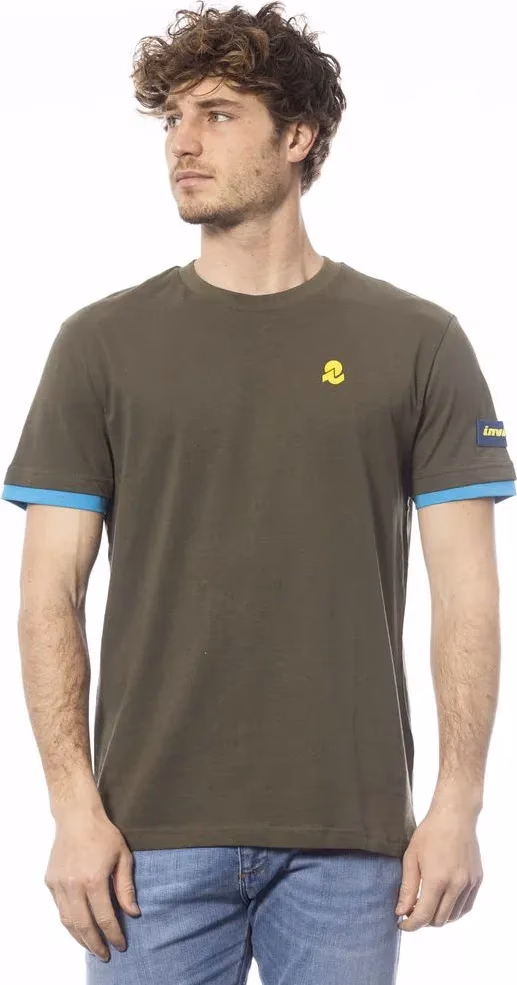 Invicta Green Cotton Men T-Shirt