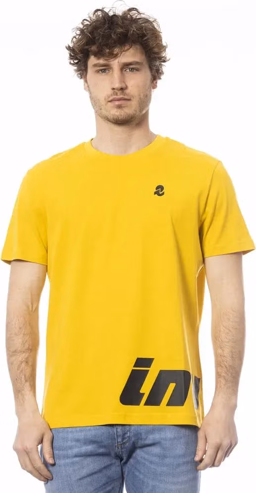 Invicta Yellow Cotton Men T-Shirt