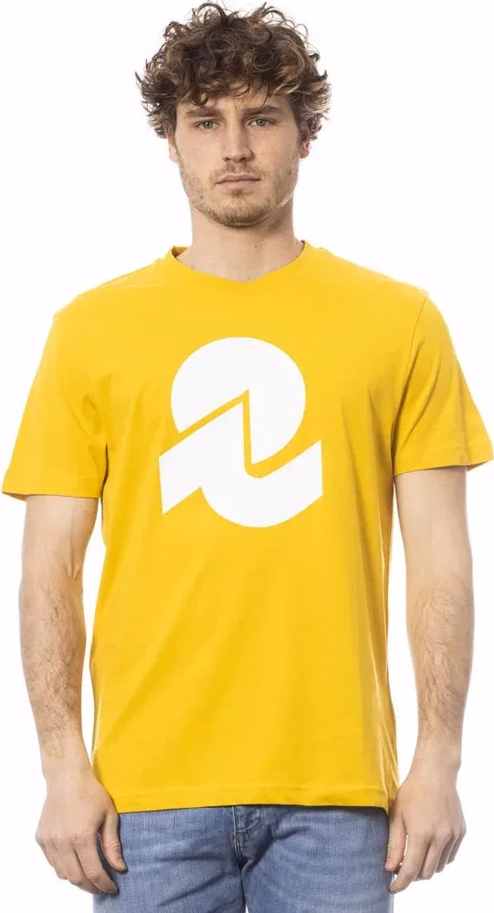 Invicta Yellow Cotton Men T-Shirt