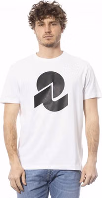 "White Cotton Men T-Shirt"
