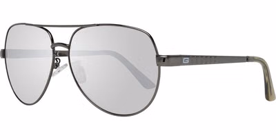 Gray Metal Sunglasses