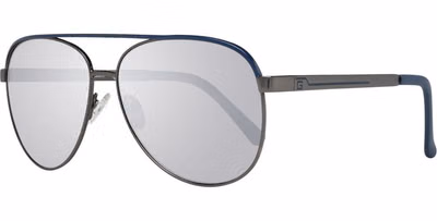 Gray Metal Sunglasses