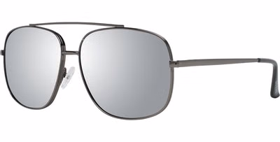 Gray Metal Sunglasses