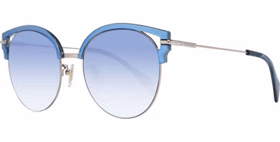 Blue Metal & Plastic Sunglasses