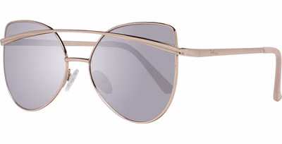 Rose Gold Metal Sunglasses