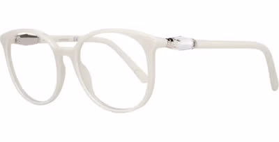 White Plastic Glasses (Frames)
