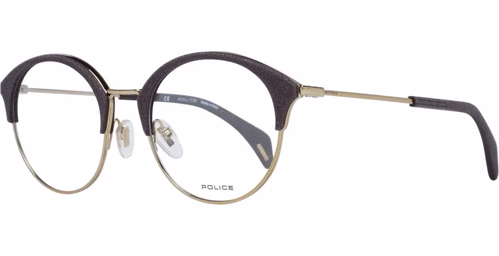 Police Purple Metal & Plastic Glasses (Frames)