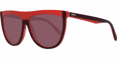 Burgundy Plastic Sunglasses